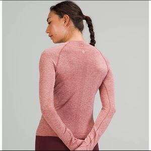Lululemon Athletic Pink Long Sleeve Top